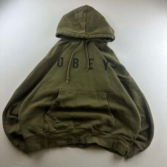 Obey Other - Obey Worldwide Collegiate Pigment Pullover Hoodie